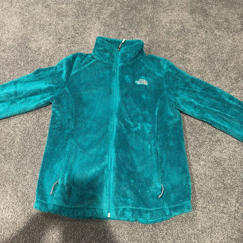 The North Face Fuzzy Zip Up Jacket